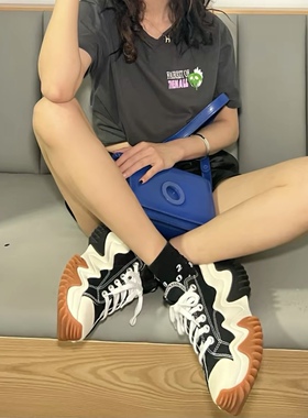 匡威 Run Star 增高松糕帆布鞋172895C 171300C 170778C 170246C