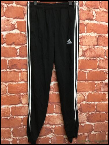 Adidas运动训练直筒裤