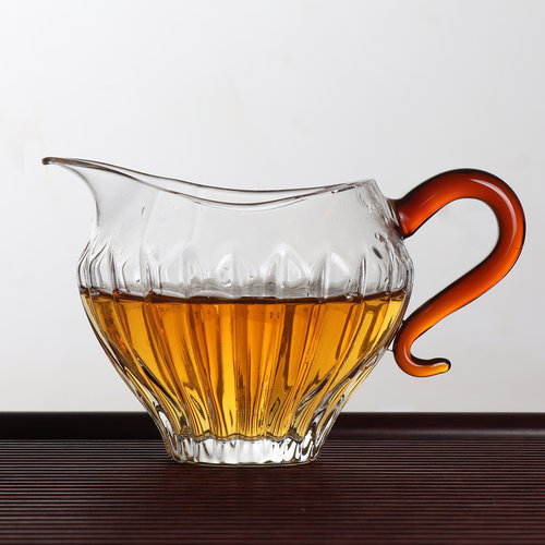 新款高端加厚玻璃公道杯