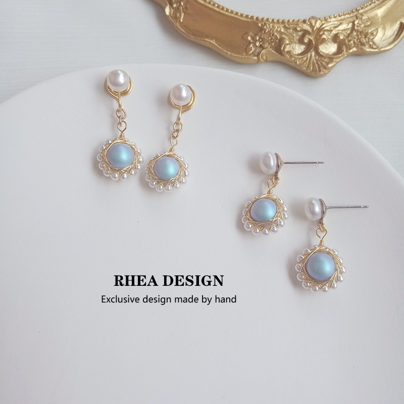 蚊香盘耳夹气质耳钉