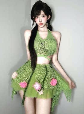 酒吧夜场性感女DJ领舞舞台装