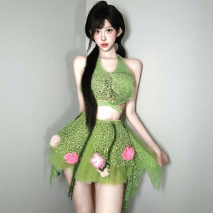酒吧夜场DS演出服djgogo性感舞台装女DJ领舞chic舞蹈表演服装