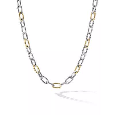 David Yurman DY Madison Chain Silver 项链女复古风可爱休闲