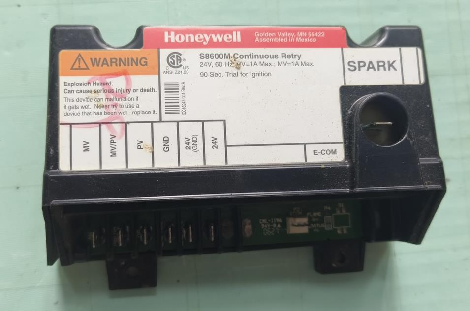 适用HONEYWELL霍尼韦尔S8610U3009 4009 S8600M3001控制盒