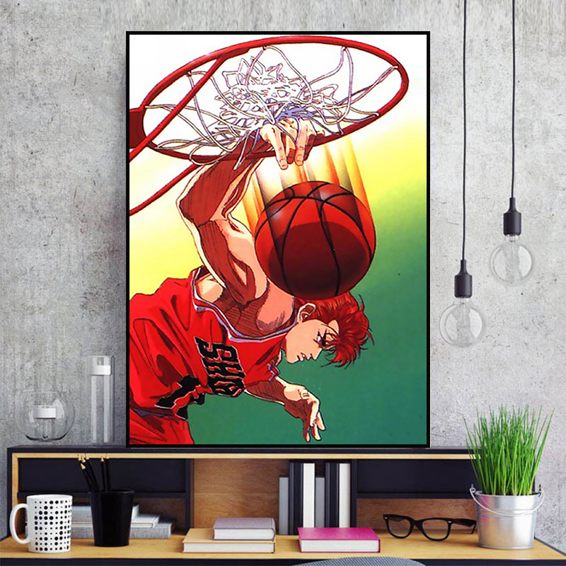卡通动漫钻石画灌篮高手樱木花道