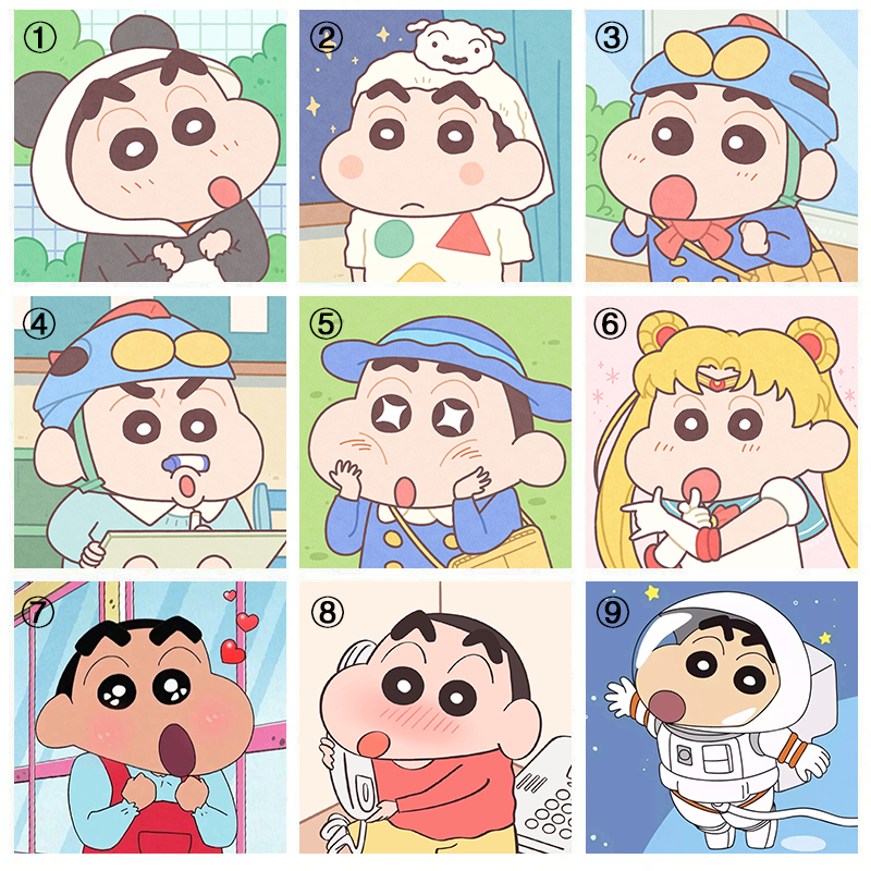 蜡笔小新钻石画九款可选小幅手工