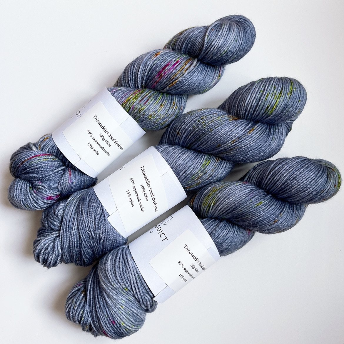 tricotaddict手染线 百分百澳毛100g185m 2022年夏上新手编毛线