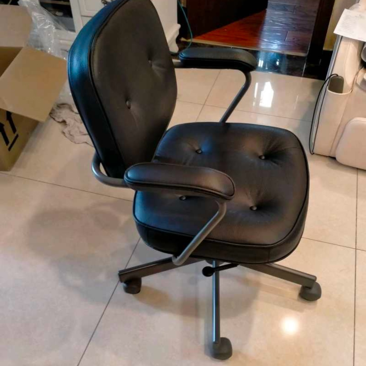 宜家椅子靠背电脑椅家用久坐舒服