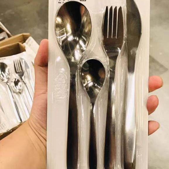 IKEA宜家默普斯格金属餐具西式