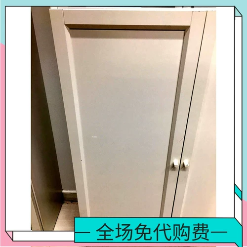 Ikea ikea renuine 3.1 Bilio -cabine Door Дверь Белая книжная полка 40x97 см. Домашние покупки