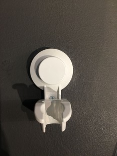 白色花洒支架国内代购 IKEA宜家提斯科恩 手持花洒架带吸盘