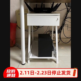 宜家特罗滕抽屉白色床头桌沙发边几国内代购