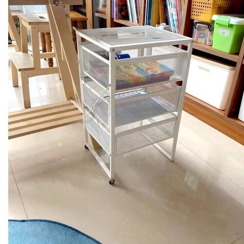 宜家列纳特抽屉柜白色收纳柜简易