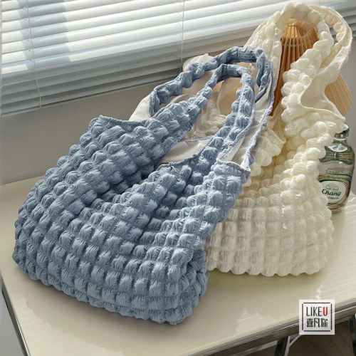 喜凡你单肩包泡泡中甜美淑女女包