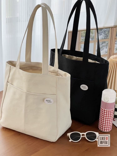 Оригинальная японская нейлоновая вместительная и большая сумка на одно плечо для отдыха с молнией, подходит для студента