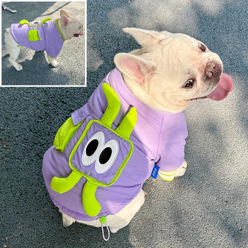 法斗巴哥斗牛犬加厚保暖棉服