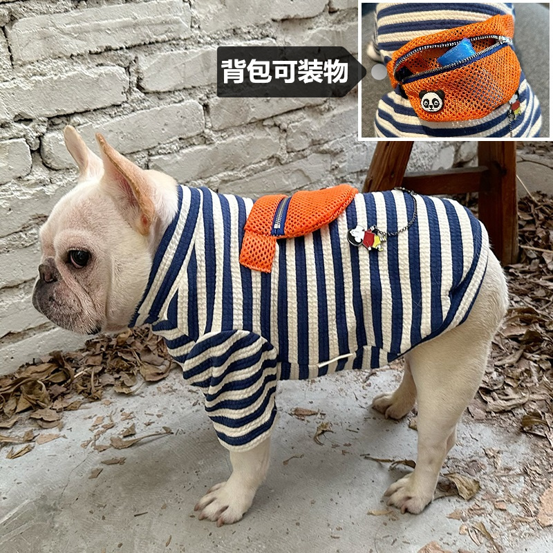 可爱法斗舒适保暖新款秋季T恤