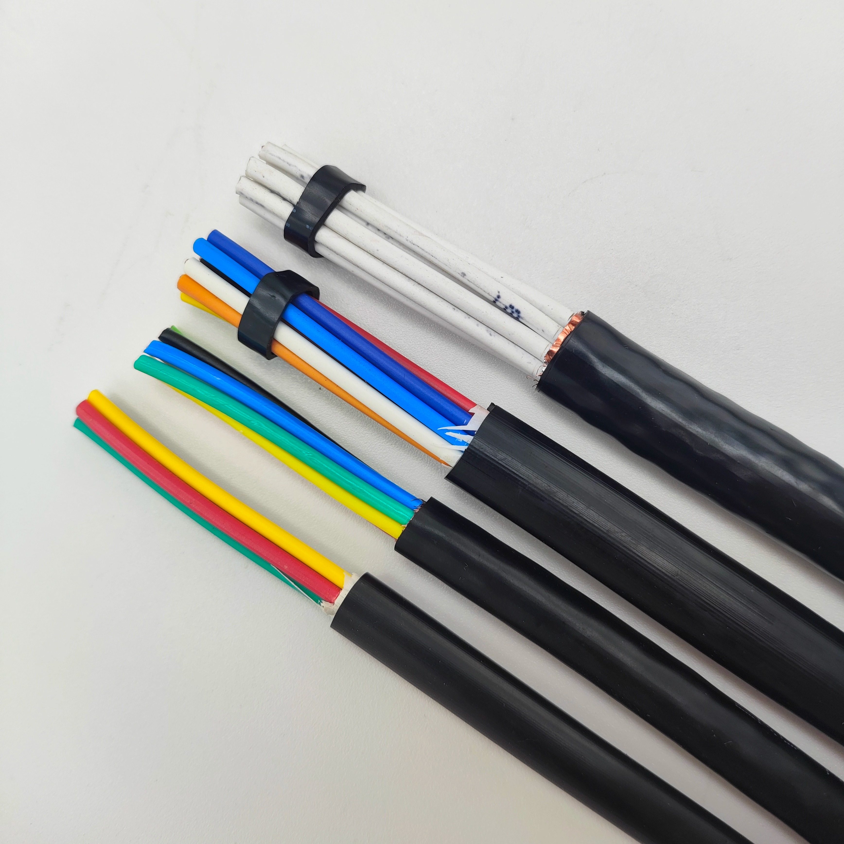 铜芯控制电缆线多芯信号线2-37芯