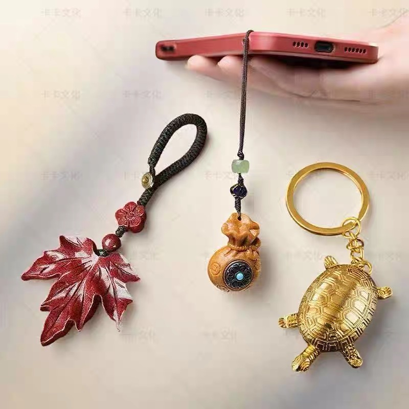 【先生推荐】福韵随身御守福袋.富贵金龟送财.一叶知秋枫叶国之钥