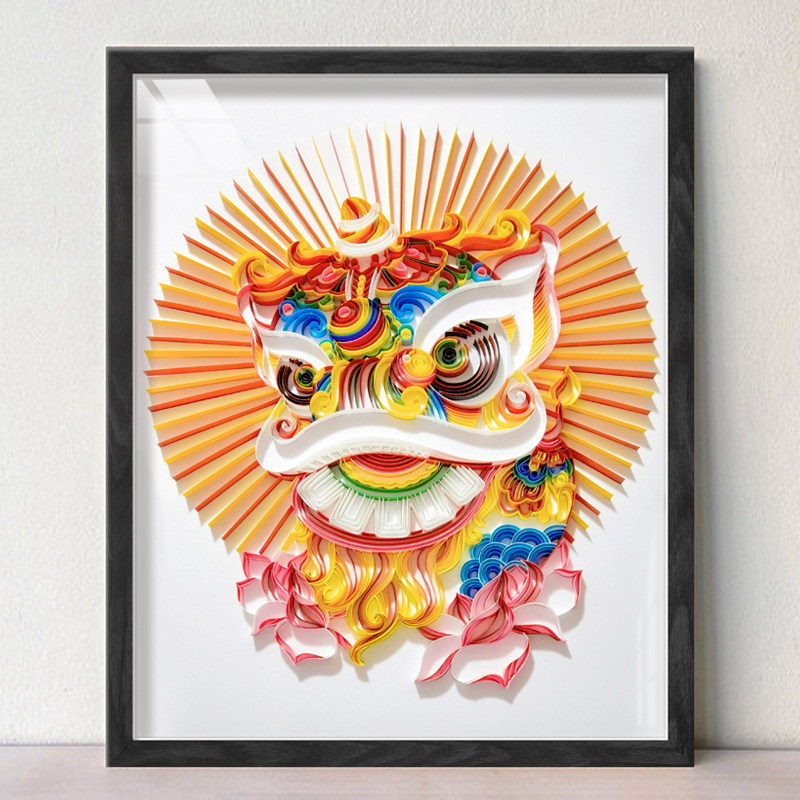 40x50cm衍纸手工基础插槽材料包图片