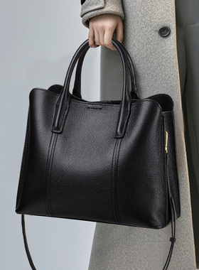 真皮女包2025新款头层牛皮中年手提妈妈包女士大容量斜挎大包包女