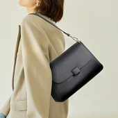 包包女斜挎包简约百搭大气2026新款 简单大方真皮妈妈包单肩腋下包