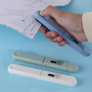 64g 订器小巧可订10页 美克司MAX迷你订书机便捷可随身携带订书器10 小号可爱小清新钉书器学生试卷订书机装