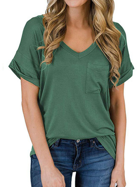 T-Shirts For Women Tops Shirt White Black plussize classic