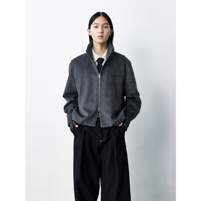 GRAINMUSTARD 「Wool Modal Blend Jacket」 羊毛莫代尔混纺夹克