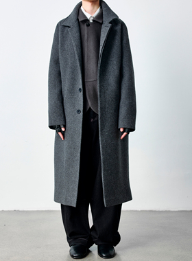 GRAINMUSTARD 「Herringbone Wool Coat」 人字纹羊毛长款大衣