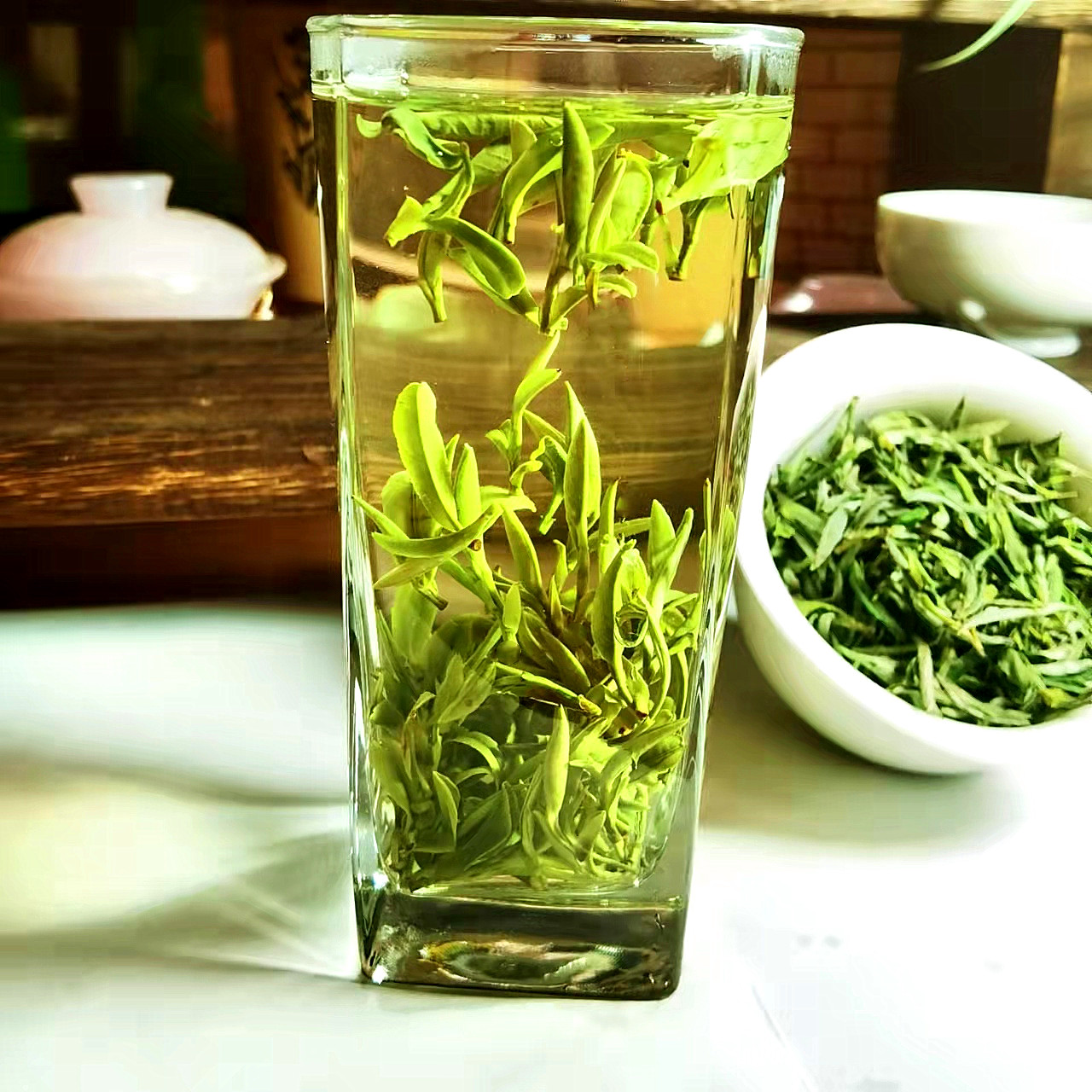 舒城小兰花2024新茶特产安徽手工绿茶明前晓天浓香兰花茶250g每盒-封面