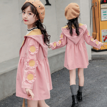 2020春装新款女童2019年儿童装风衣1