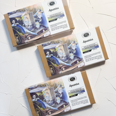 波兰RS水彩莫娜新款联名系列28色固体水彩颜料套装