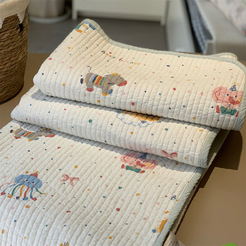 韩国大鹅新品全棉棉花床盖单件