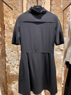 GIADA国内专柜正品代购24秋冬新款修身小黑裙连衣裙