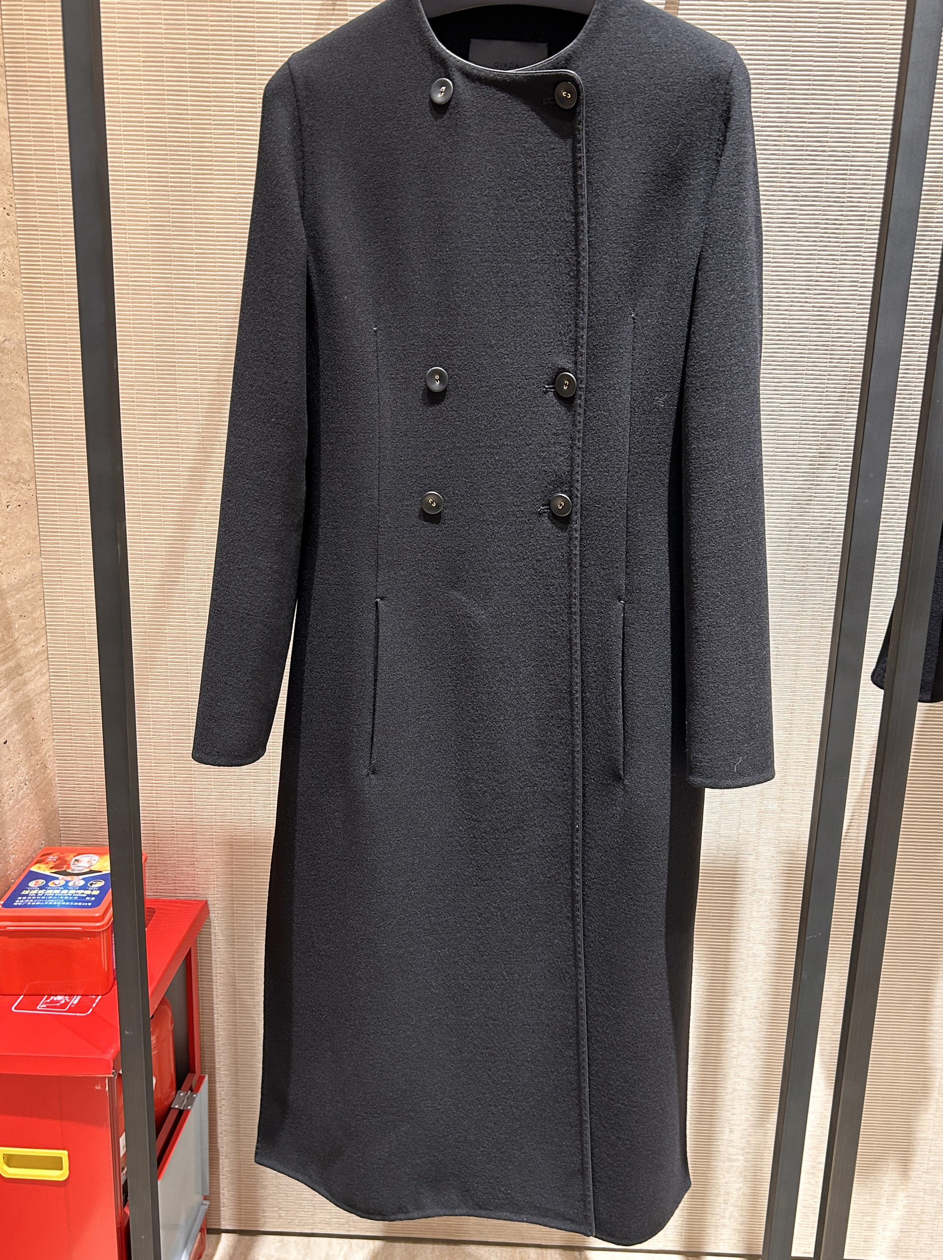 GIADA国内代购专柜正品24新款羊皮包边经典安迪Andi风衣