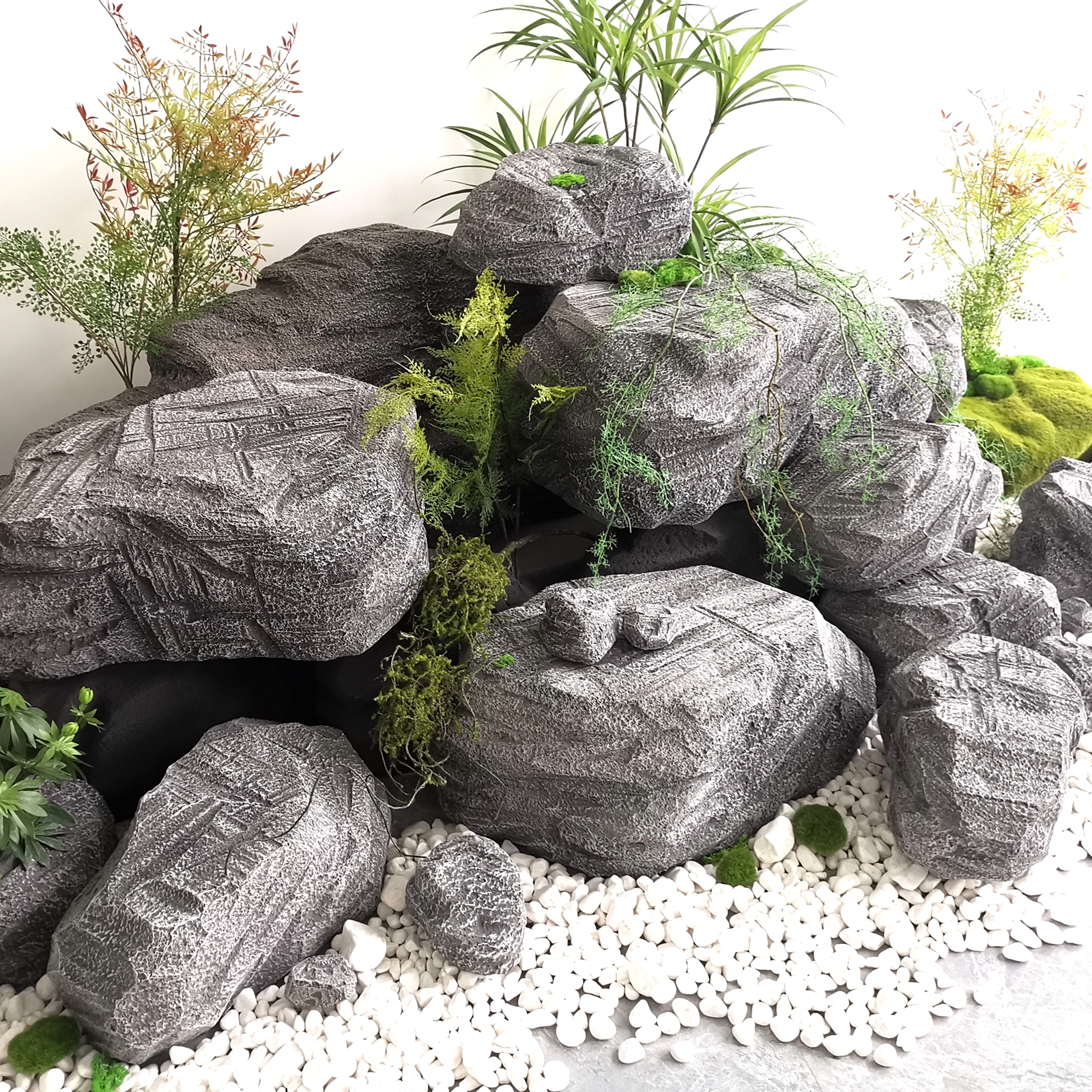 泡沫石头假山雕塑道具装饰造景