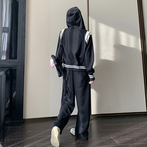 套装 现货  新款秋季套装宽松休闲两件套女  D2311款P165K228图片