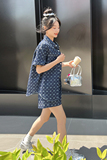 现货新款牛仔短袖套装短裤两件套062档口2665套装P150K228，女装套装/套裙，素依格格