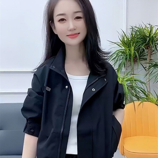 高级感夹克短外套女春秋2025秋冬季新款时尚洋气减龄小个子上衣