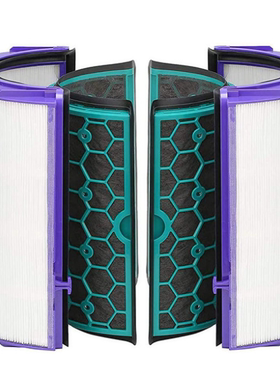 适用于DysonTP04DP04HP04空气清新机替换过滤网HEPA含活性碳滤芯
