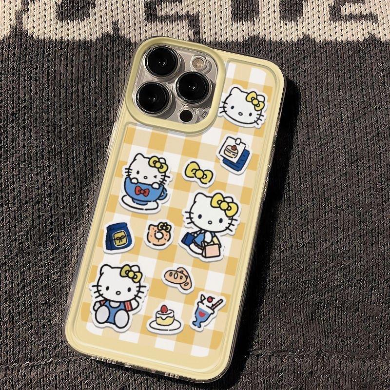 Hello Kitty卡通可爱手机壳iPhone透明软壳全包保护套适用苹果17promax/16/15/14plus/13/12mini/11/xr7/8/xs