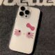14plus 12mini 可爱卡通KT猫透明手机壳iPhone保护套少女甜美适用苹果17promax