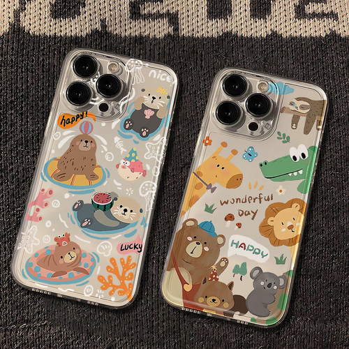 快乐森林动物园iPhone17手机壳
