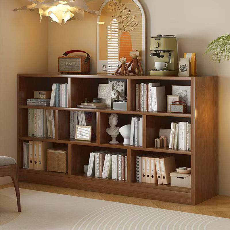 客厅置物柜儿童书架落地置物架靠墙书柜一体多层矮柜分层架书包柜,住宅家具,书架,淘宝优惠券,粉丝福利购,淘宝优惠卷