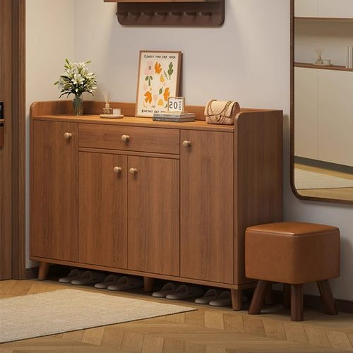 实木鞋柜家用门口新款2025入户