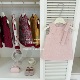 过年服冬季 乐恩baby 女宝宝粉色呢子背心裙小香风连衣裙公主裙