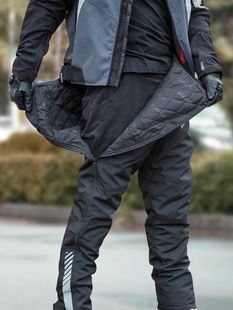 杜汉摩托车骑行裤男秋冬速脱裤防风保暖防摔摩旅速脱休闲快拆