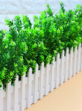 仿真绿植米兰草实木假装饰花艺