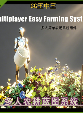 虚幻ue5.5-5.7+ Multiplayer Easy Farming System 农耕蓝图系统